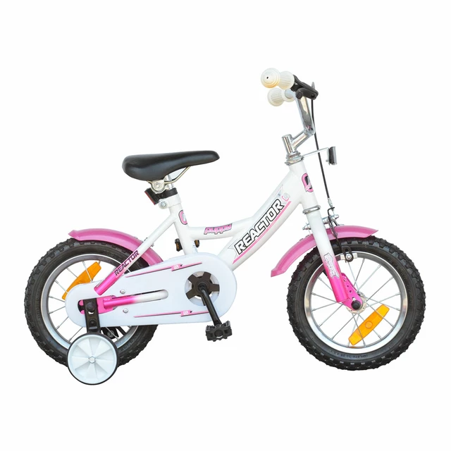 Children's Bike Reactor Puppi 12" - model 2018 - White-Pink - White-Pink