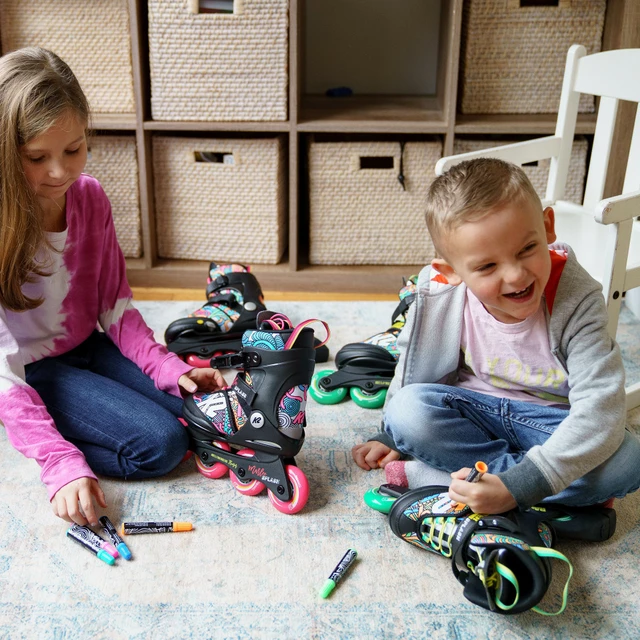 Adjustable Inline skates K2 Raider Splash 2021