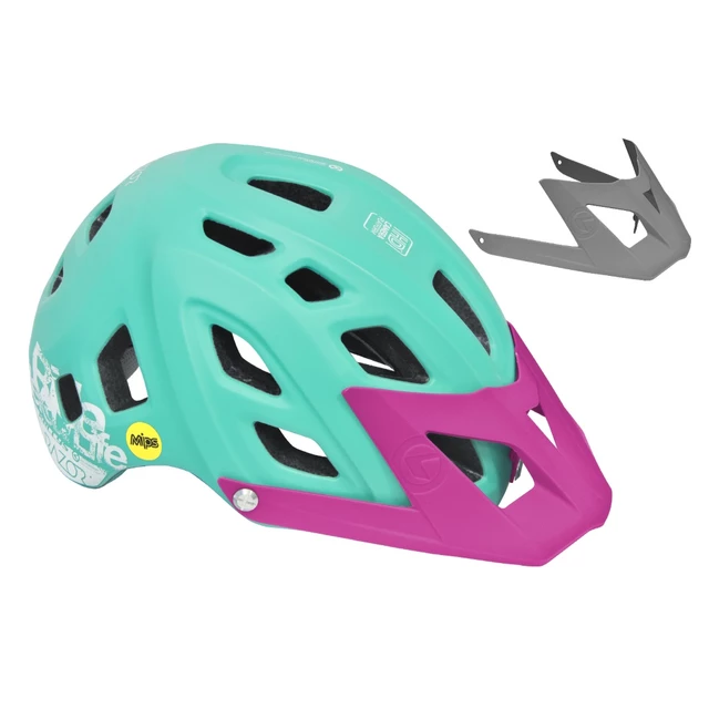 Bicycle Helmet Kellys Razor MIPS - Light Blue - Tiffany Green