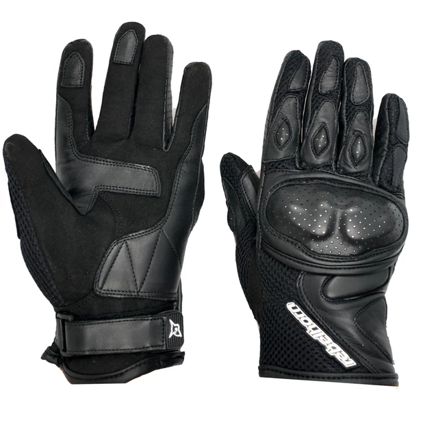 Kožené rukavice Rebelhorn Gap - černá - černá