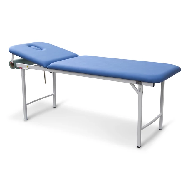 Rousek RS110 Untersuchungs- und Rehabilitationsliege - weiß - blau