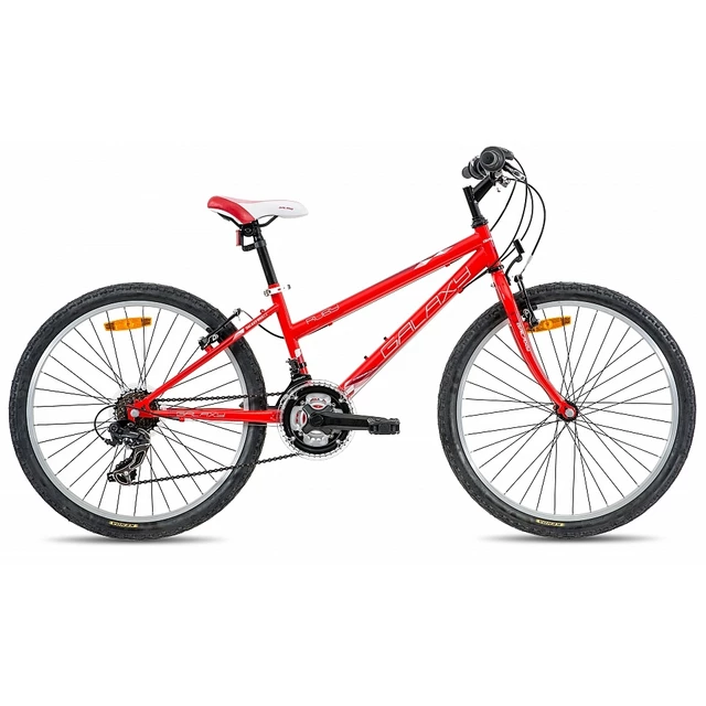 Juniorské dívčí kolo Galaxy Ruby 24" - červená