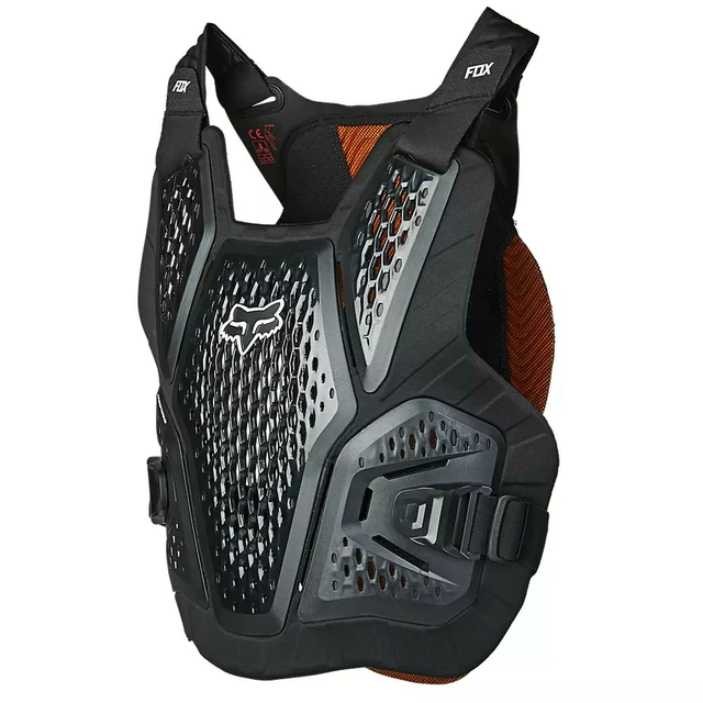 Chest Guard FOX Raceframe Impact Soft Back D3O Black - Black