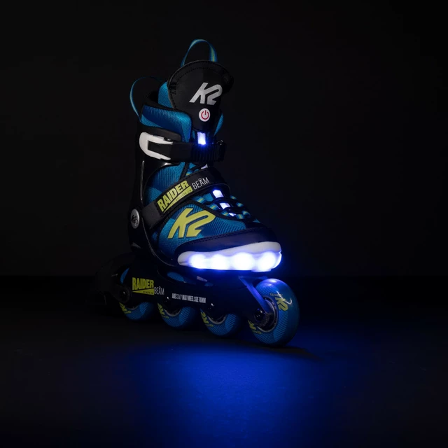 Adjustable LED Rollerblades K2 Raider Beam 2022