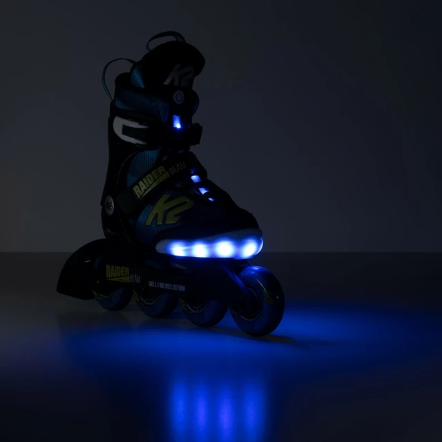 Adjustable LED Rollerblades K2 Raider Beam 2022