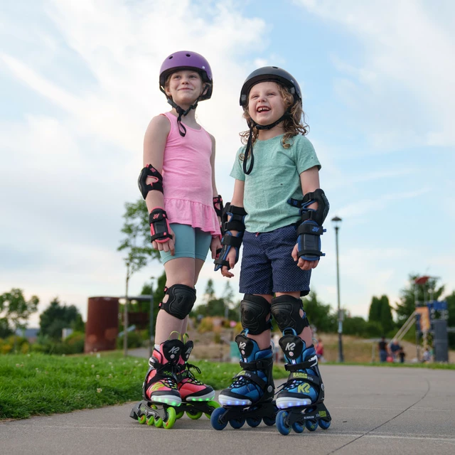 Adjustable LED Rollerblades K2 Raider Beam 2022