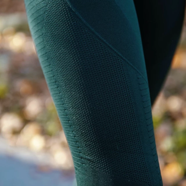 Női  leggings Boco Wear Bottle Green Cropped