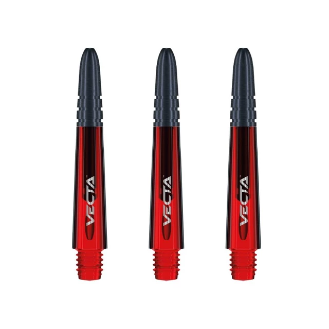 Winmau Vecta Kurze Griffe - orange - rot
