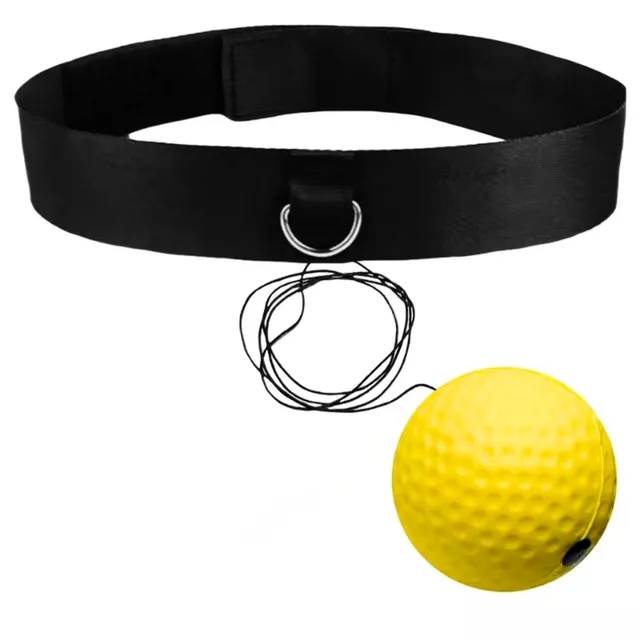 Reflexní boxovací míček na hlavu inSPORTline Respell Light 18g s čelenkou