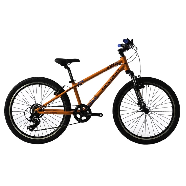 Juniorský bicykel Devron Riddle Kids 2.4 24" - model 2018 - Green - Orange