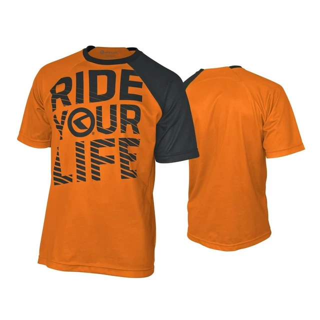 Enduro dres Kellys Ride Your Life krátky rukáv - limetková