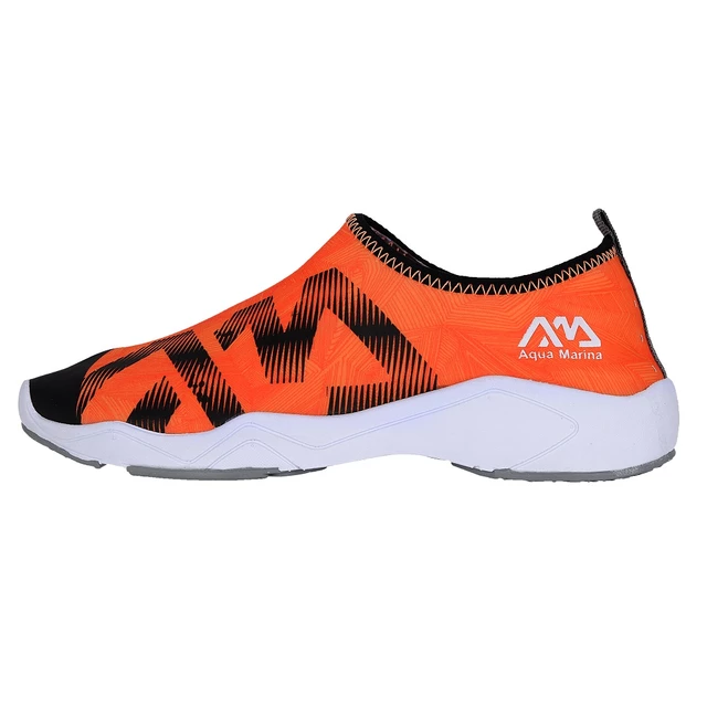 Protišmykové topánky Aqua Marina Ripples - oranžová - oranžová