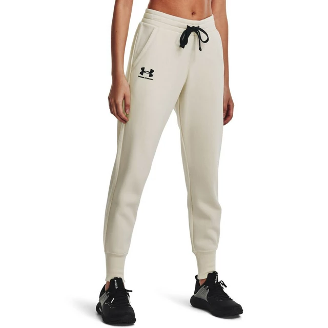 Women’s Sweatpants Under Armour Rival Fleece Jogger - Pink - Beige