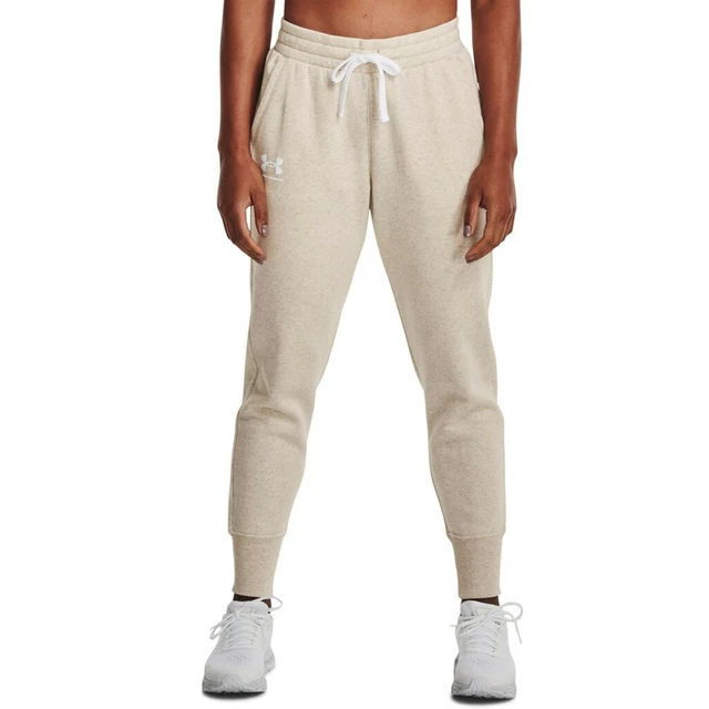 Women’s Sweatpants Under Armour Rival Fleece Jogger - Black - Oatmeal