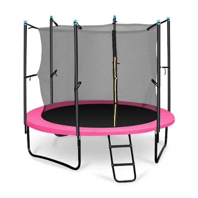 Trampoline KLARFIT Rocketgirl 250 cm Pink