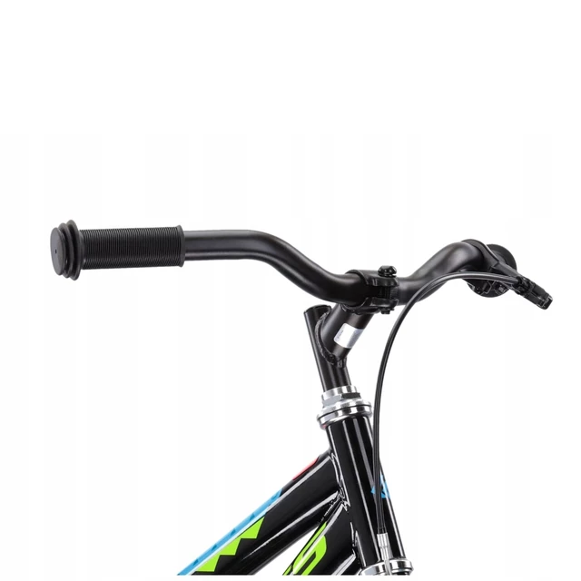 Detský bicykel Kross Racer 3.0 16" Gen 004 - čierna/zelená/modrá