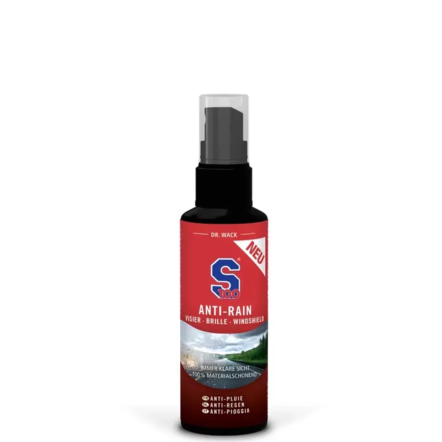 Přípravek na plexi S100 Anti-Rain 100 ml včetně utěrky z mikrovlákna