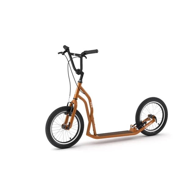 Kick Scooter Yedoo Steel S1616 - Black - Orange