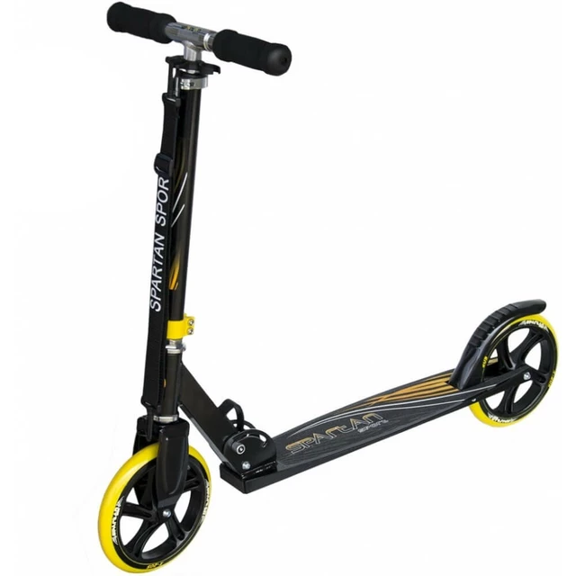 Spartan Jumbo scooter - Black-Yellow