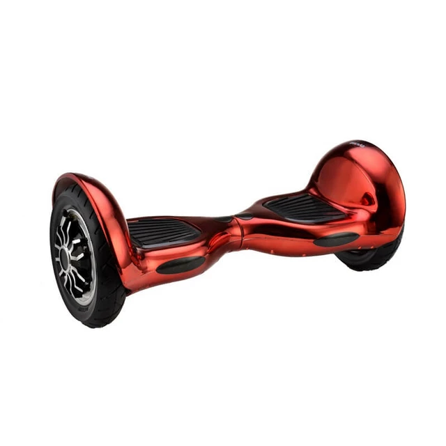Elektroboard Spartan Balance Scooter - 10" - čierna - červená metalíza