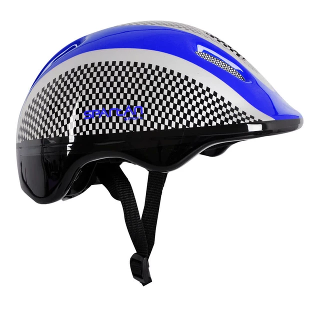 Cycle helmet Spartan Easy - Red - Blue