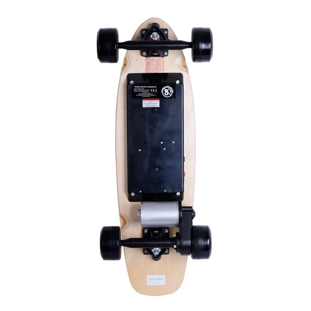 Skatey 150L wood art Elektroskateboard