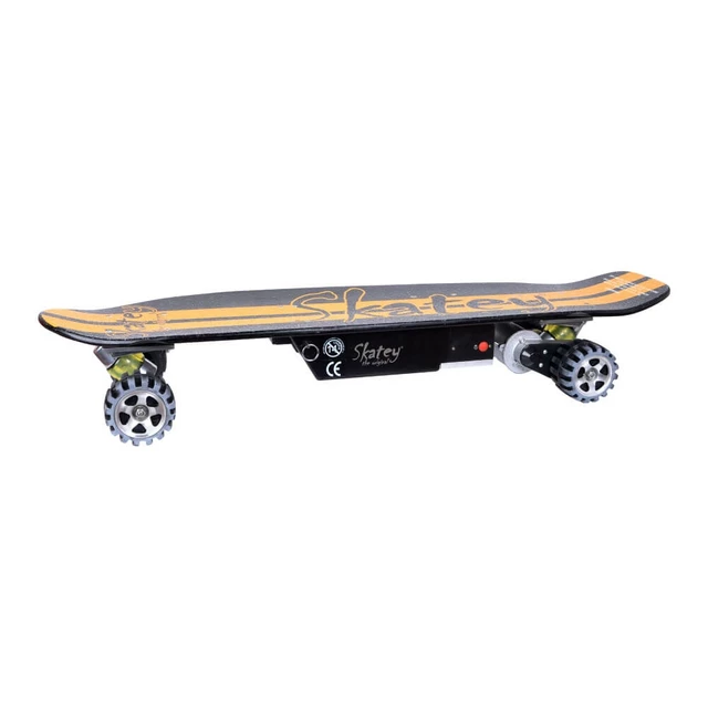 Electric Longboard Skatey 400 Black-Orange