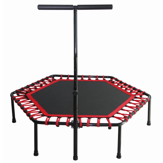 Spartan Hexagon 136 cm Federloses Trampolin mit Griff