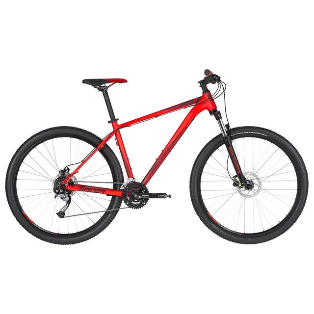 Mountain Bike KELLYS SPIDER 30 29” – 2019 - Black - Red