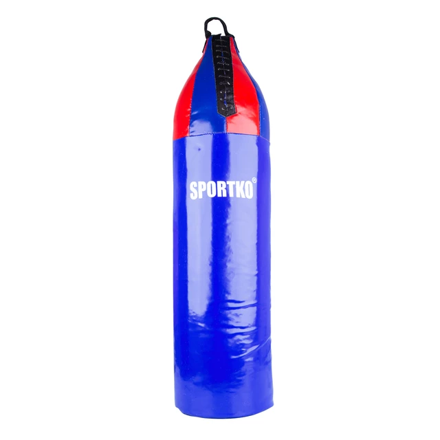 SportKO MP7 24x80 cm Kinder Boxsack - blau-rot - blau-rot