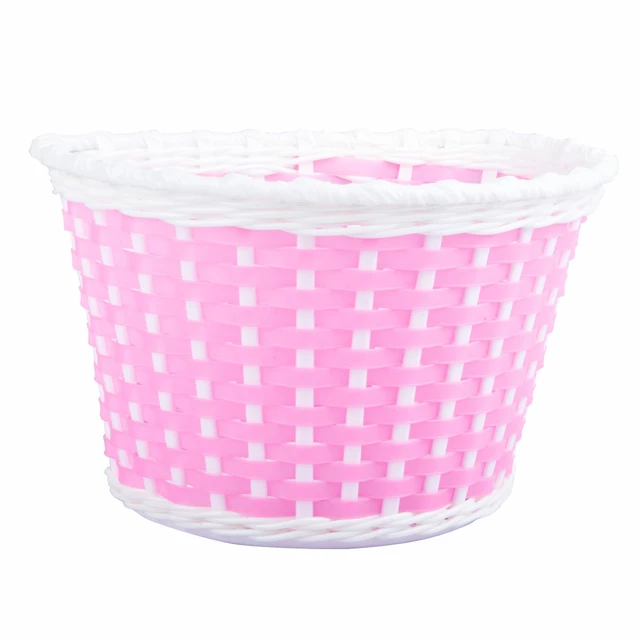 Dětský plastový košík růžový - růžová - růžová