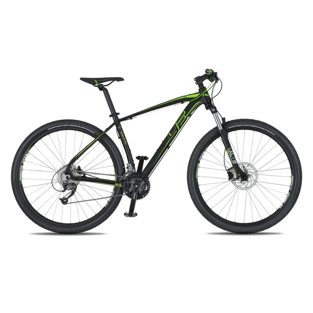 Horský bicykel 4EVER Sceleton 29'' - model 2020 - čierna/zelená - čierna/zelená