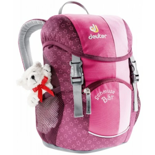 Kinderrucksack DEUTER Schmusebär 2016 - türkis - rosa