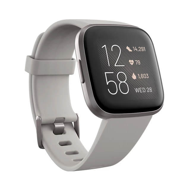 Inteligentné hodinky Fitbit Versa 2 Stone/Mist Grey