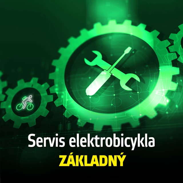 Servis elektrobicykla - ZÁKLADNÝ