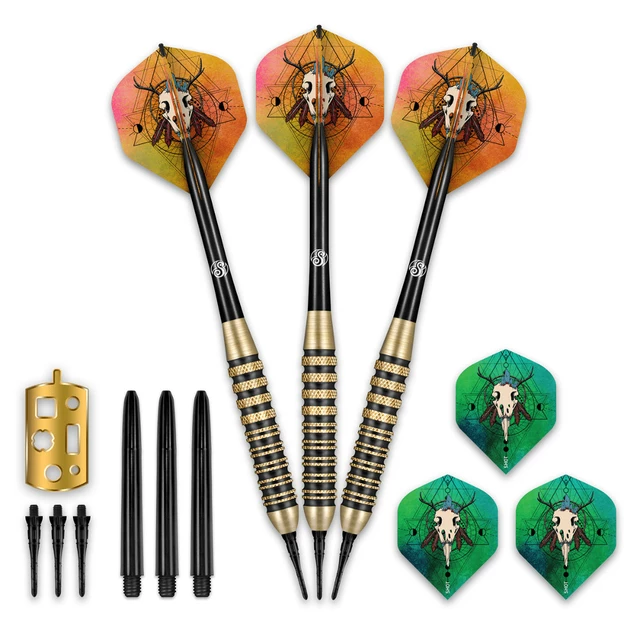 Darts Shot Value Range Talisman Brass Soft – 3-Pack