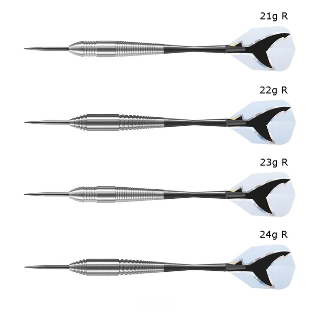 Harrows Silver Shark Steel Pfeile 3Stk