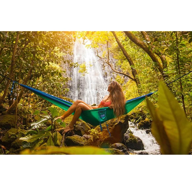 Hammock ENO SingleNest - Sapphire/Orange