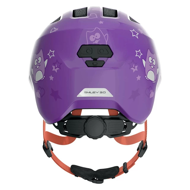 Children’s Bike Helmet Abus Smiley 3.0 - Purple Star
