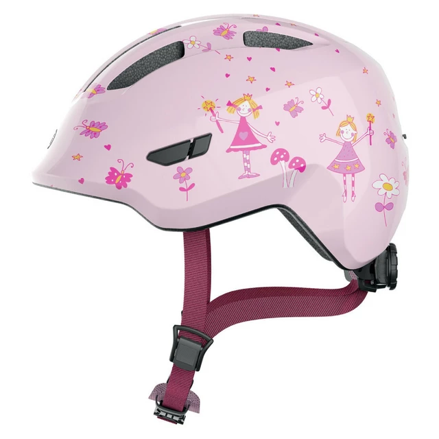 Detská cyklo prilba Abus Smiley 3.0 - Rose Princess