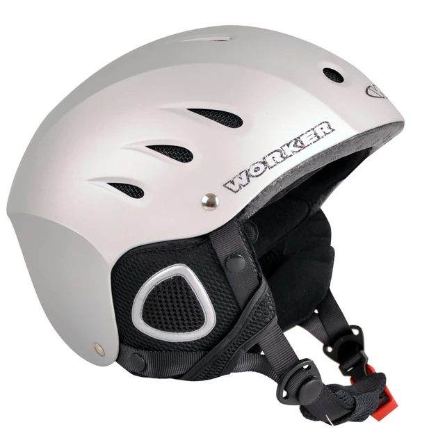 WORKER Free Snowboard Helmet - Black - Silver