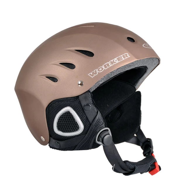 WORKER Free Snowboard Helmet - Brown