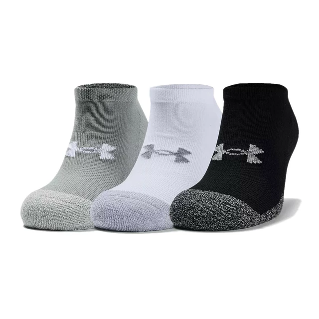 Unisex nízke ponožky Under Armour UA Heatgear NS 3 páry - Black