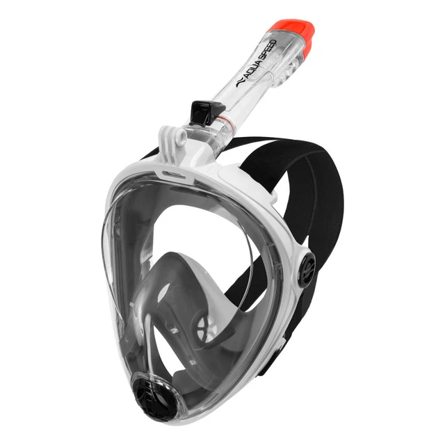 Snorkel búvármaszk Aqua Speed Spectra 2.0 - FEHÉR / FEKETE