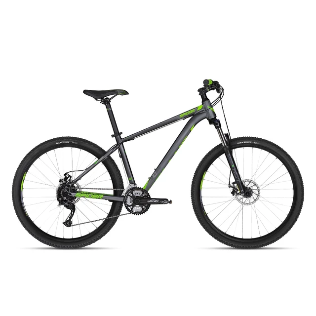 Mountain Bike KELLYS SPIDER 10 27.5” – 2018 - Black - Green