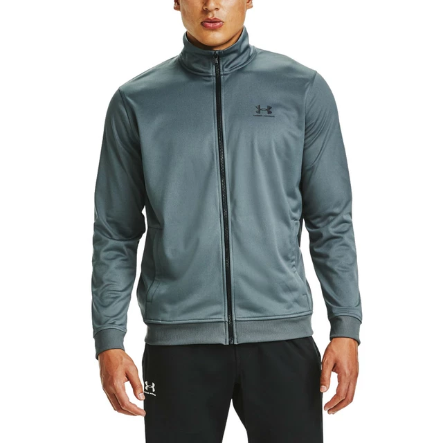 Men’s Sweatshirt Under Armour Sportstyle Tricot Jacket - Black - Grey
