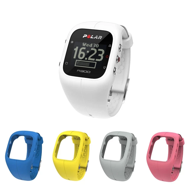 Sports Watch POLAR A300 HR + 4 Replacement Straps - White - White