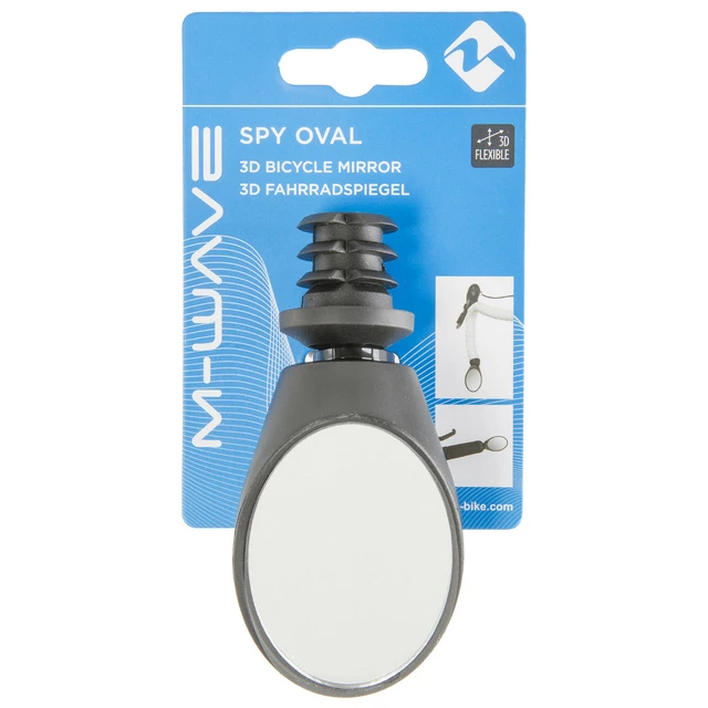 Ovális kerékpár visszapillantó tükör M-Wave Spy Oval