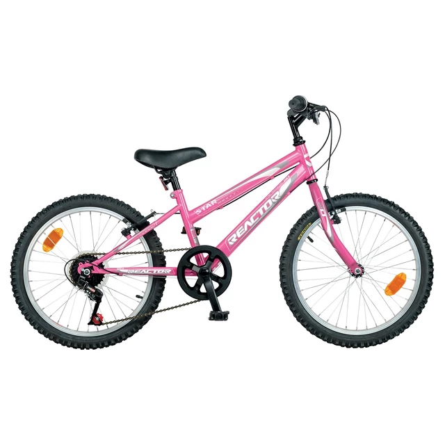 Children's Bike Reactor Star 20" - Black - Pink