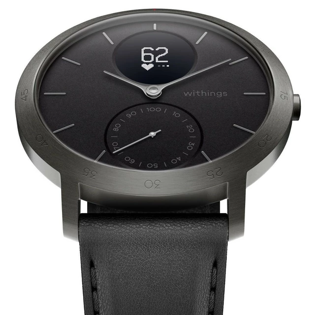 Smart Watch Withings Steel HR (40mm) Slate Grey/Black